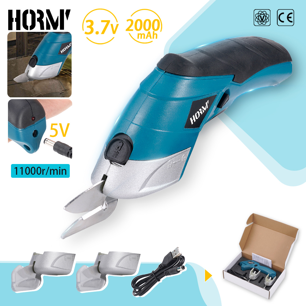 Leatherworking Equipment - Hormy 3.6V Charging Small Scissors Electric
