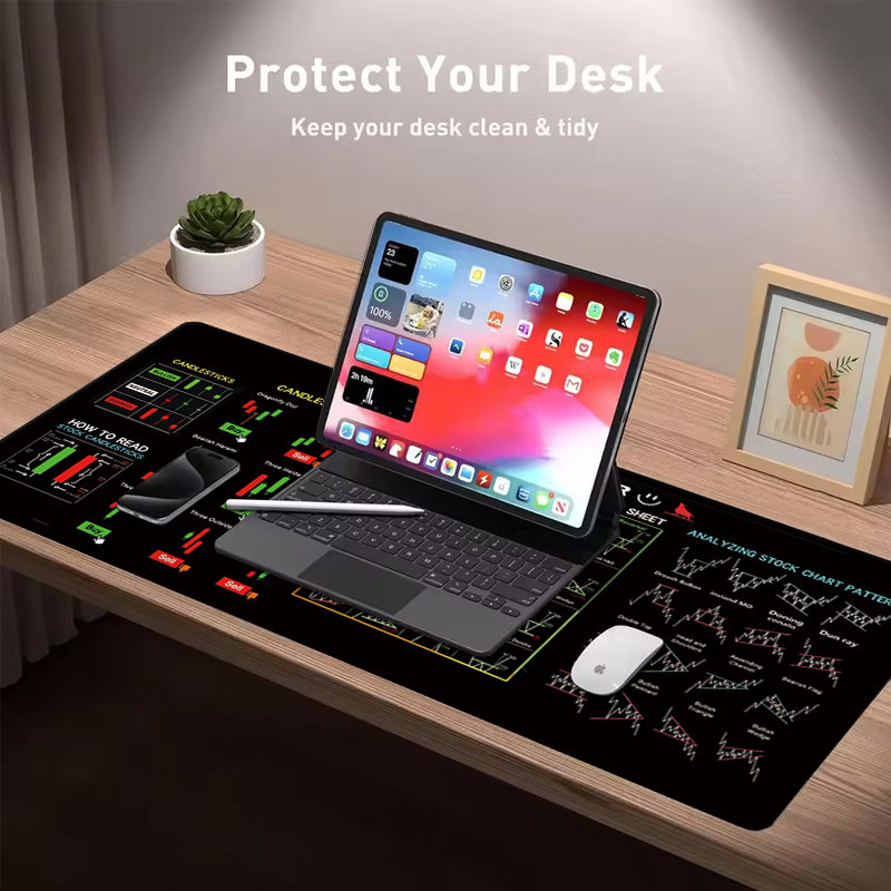 EXCO Stock Market Trader Leath - Leatherwork Desk recension och pris