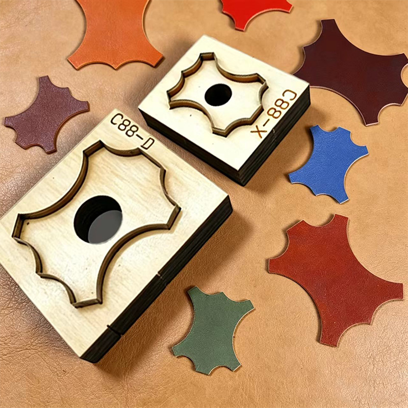 C88 Quadrilateral Floral Leath - Leatherworking Equipment recension och pris