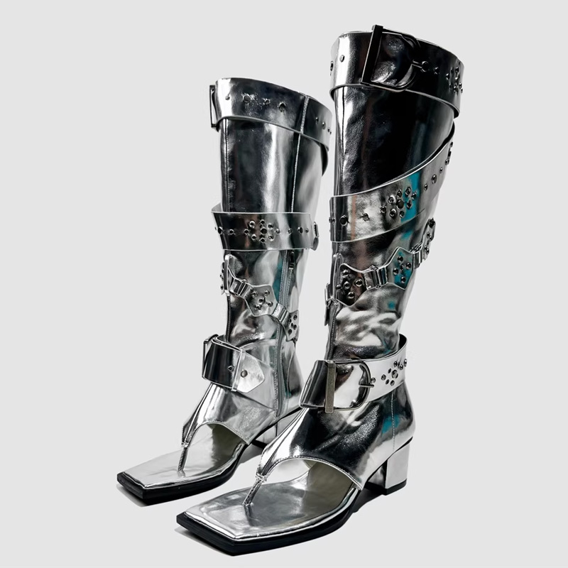 Punk Belt Buckle High Heels Sa - Belt Buckle Blank recension och pris