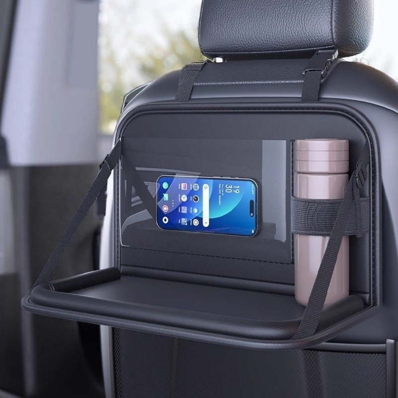 Car Seatback Organizer Foldabl - Leatherwork Desk recension och pris
