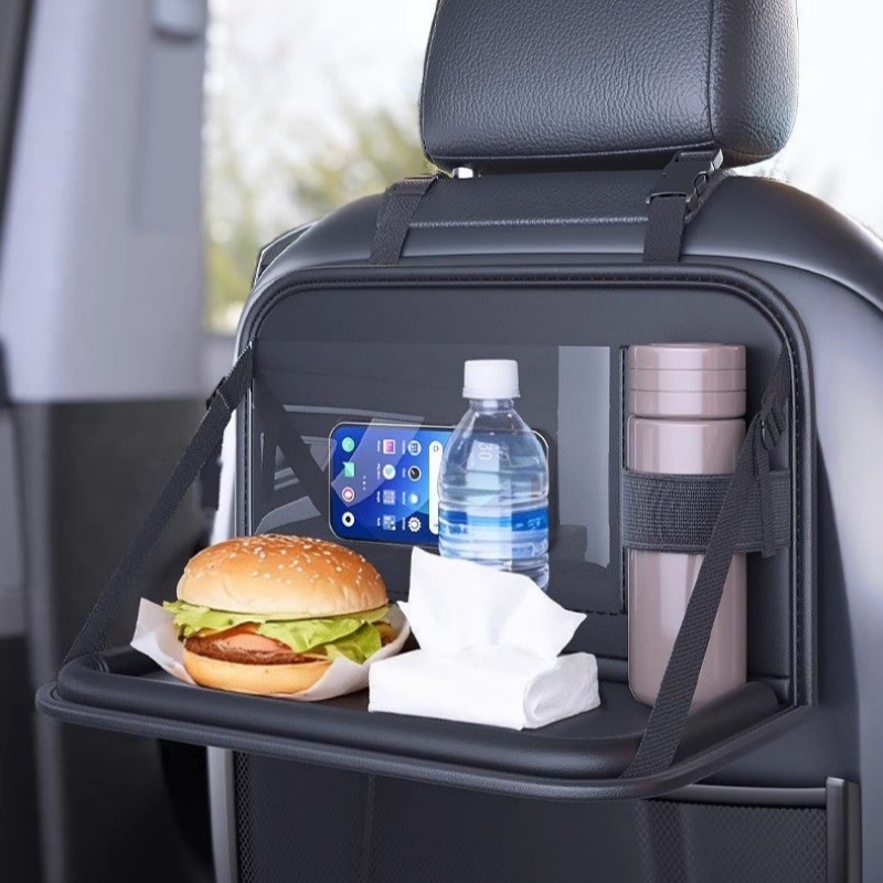 Car Seatback Organizer Foldabl - Leatherwork Desk recension och pris