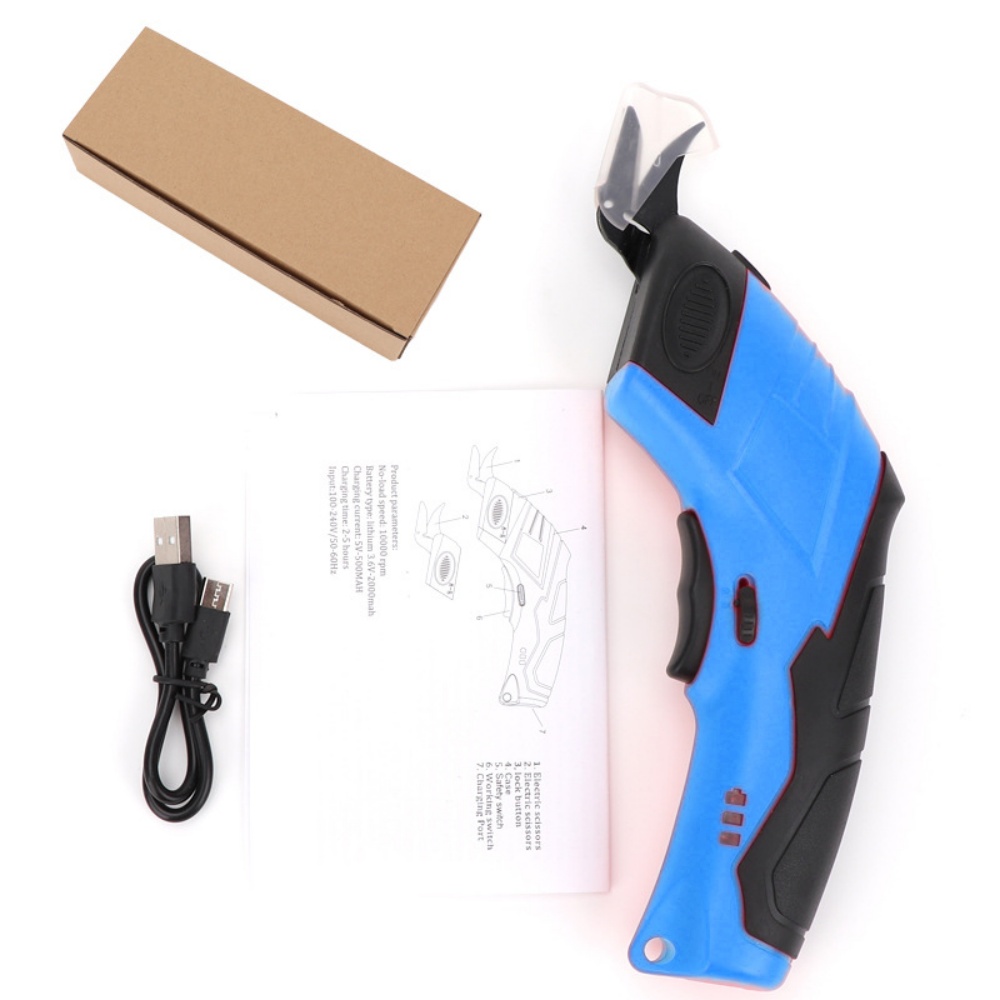 3.6V Electric Scissors Fabric  - Leatherworking Equipment recension och pris