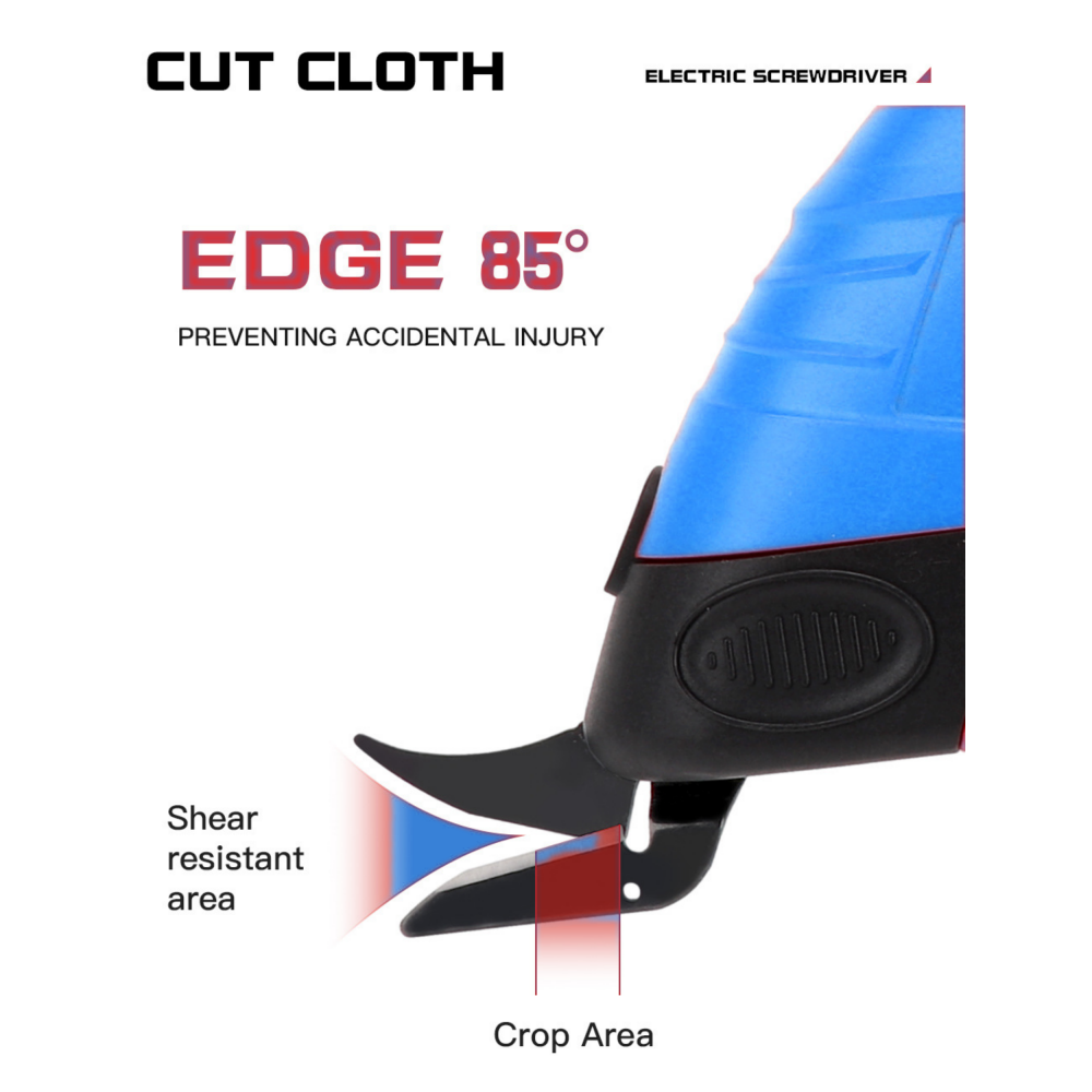 3.6V Electric Scissors Fabric  - Leatherworking Equipment recension och pris